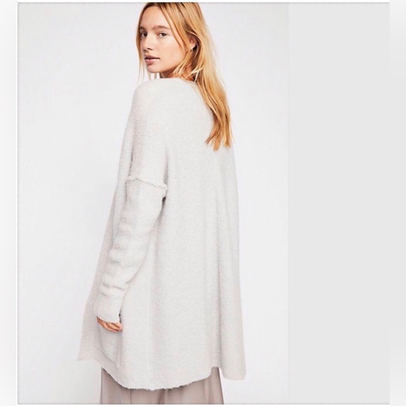 Free People Phantom Cardigan- grey- XS soft, warm and cozy! - Picture 14 of 16